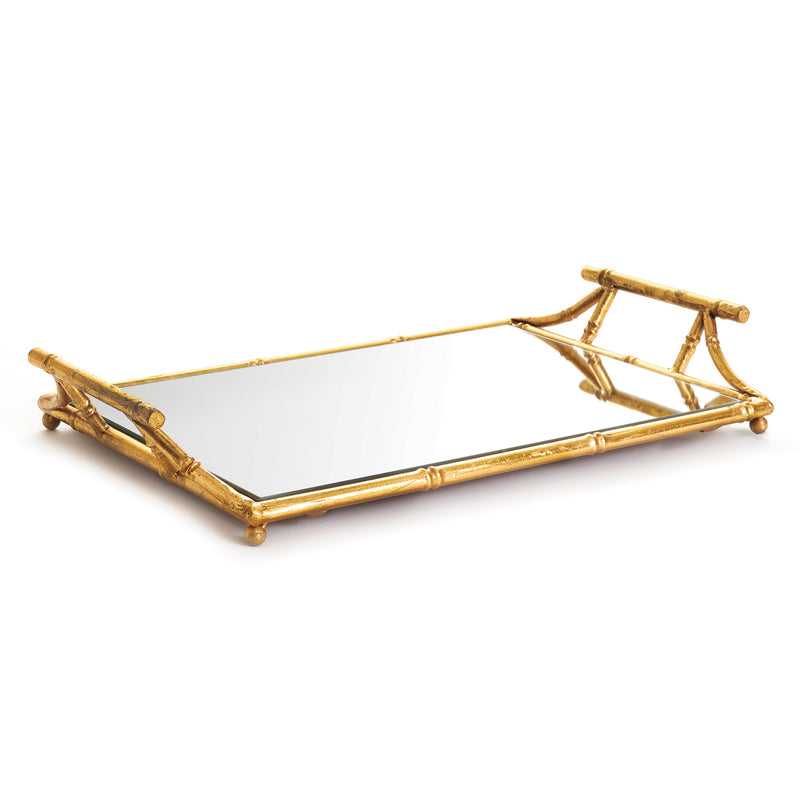 NAPA Home & Garden, DAPHNE MIRRORED TRAY WITH HANDLES,TY405