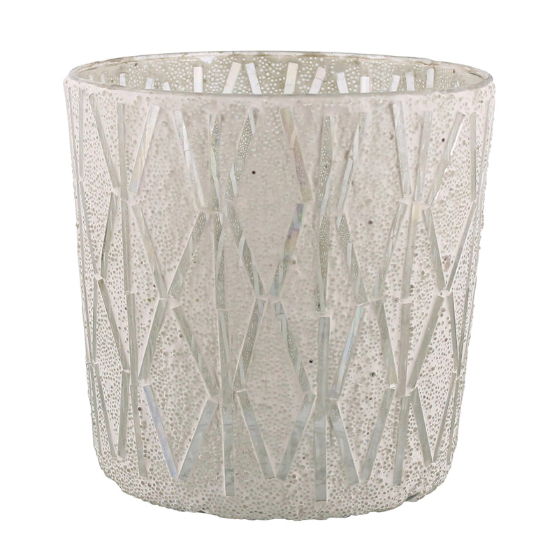 Large Blanco Candle Holder