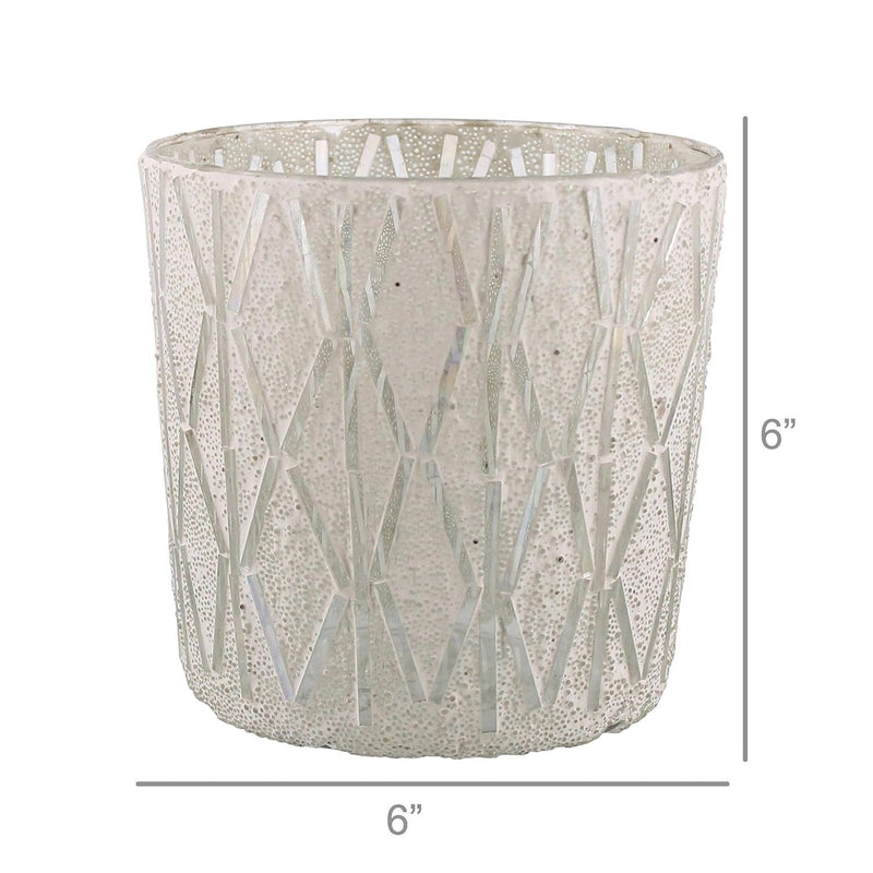 Large Blanco Candle Holder