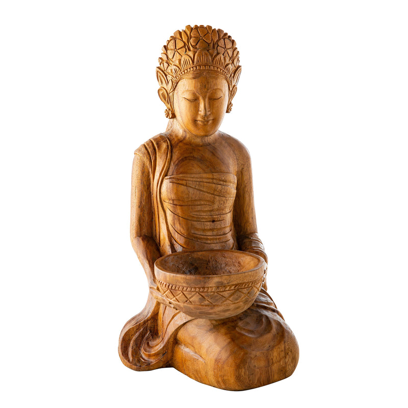 Carved Wood Lakshmi