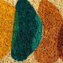 Painter's Palette Coir Door Mat