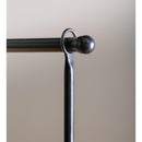 Over The Table Adjustable Decorating Rod, Black