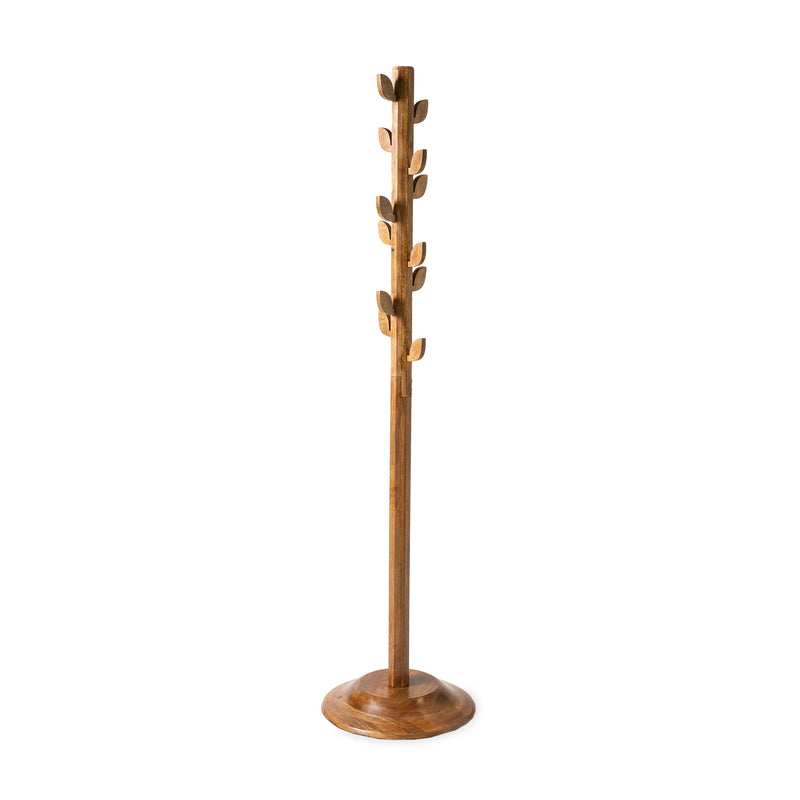 Wood Tree Coat Rack