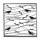 Handcrafted Metal Raven Wall Art