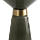 Milky Glass Drink Table