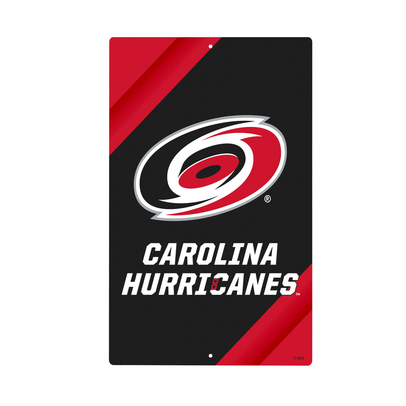 Carolina Hurricanes Logo Sign USA Metal Wall Sign, 7.5" x 11.5"