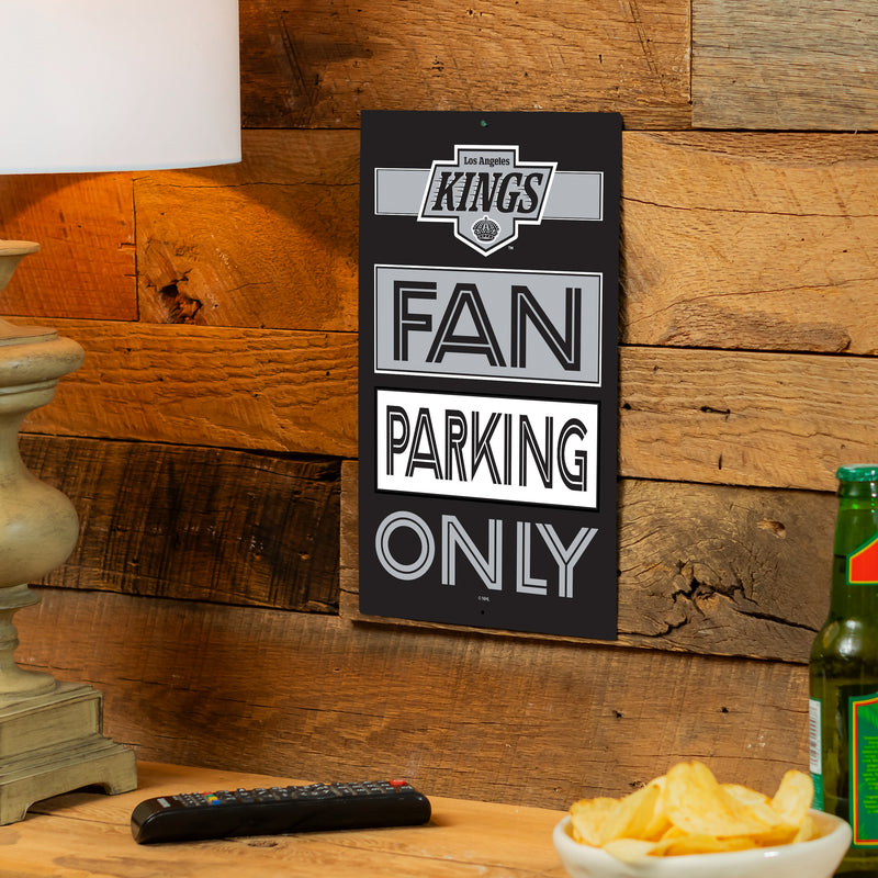 Los Angeles Kings Fan Parking USA Metal Wall Sign, 7.5" x 11.5"