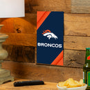 Denver Broncos Logo Sign USA Metal Wall Sign, 7.5" x 11.5"