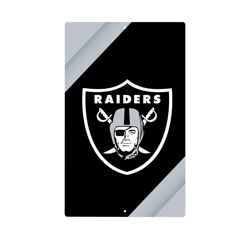 Las Vegas Raiders Logo Sign USA Metal Wall Sign, 7.5" x 11.5"