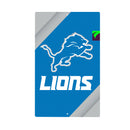 Detroit Lions Logo Sign USA Metal Wall Sign, 7.5" x 11.5"