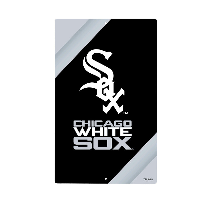 Chicago White Sox Logo Sign USA Metal Wall Sign, 7.5" x 11.5"