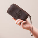 Philadelphia Eagles Super Bowl 59 Champions Wristlet Wallet, Brown