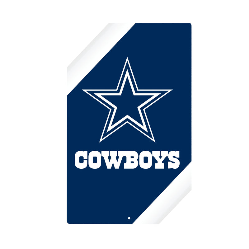 Dallas Cowboys Logo Sign USA Metal Wall Sign, 7.5" x 11.5"