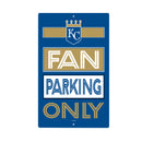 Kansas City Royals Fan Parking USA Metal Wall Sign, 7.5" x 11.5"