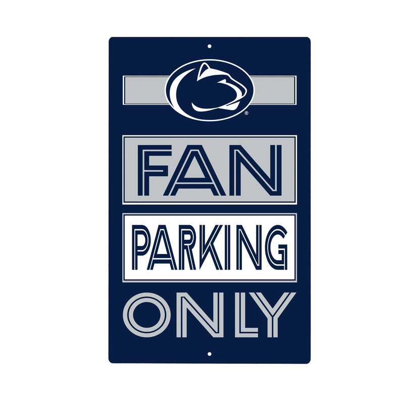 Penn State Fan Parking USA Metal Wall Sign, 7.5" x 11.5"