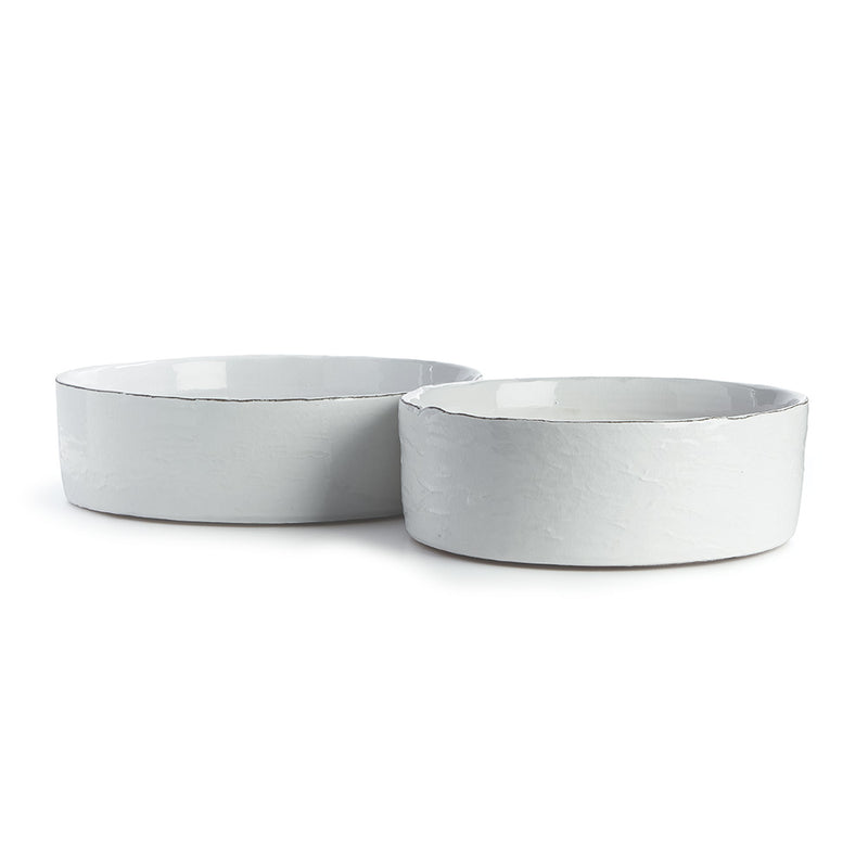 NAPA Home & Garden, STUDIO DECORATIVE LOW BOWLS, SET OF 2,XN200