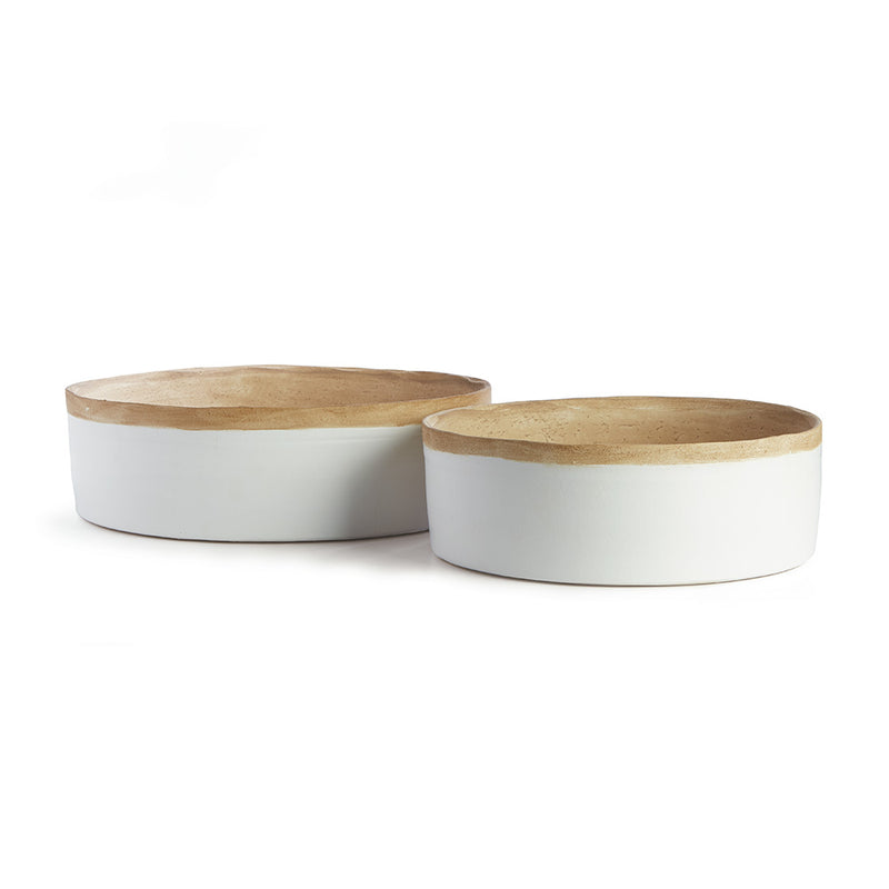 NAPA Home & Garden, ATWOOD LOW BOWLS, SET OF 2,XN208