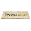 Real Friends Bring Tequila Woven Back Coir Mat