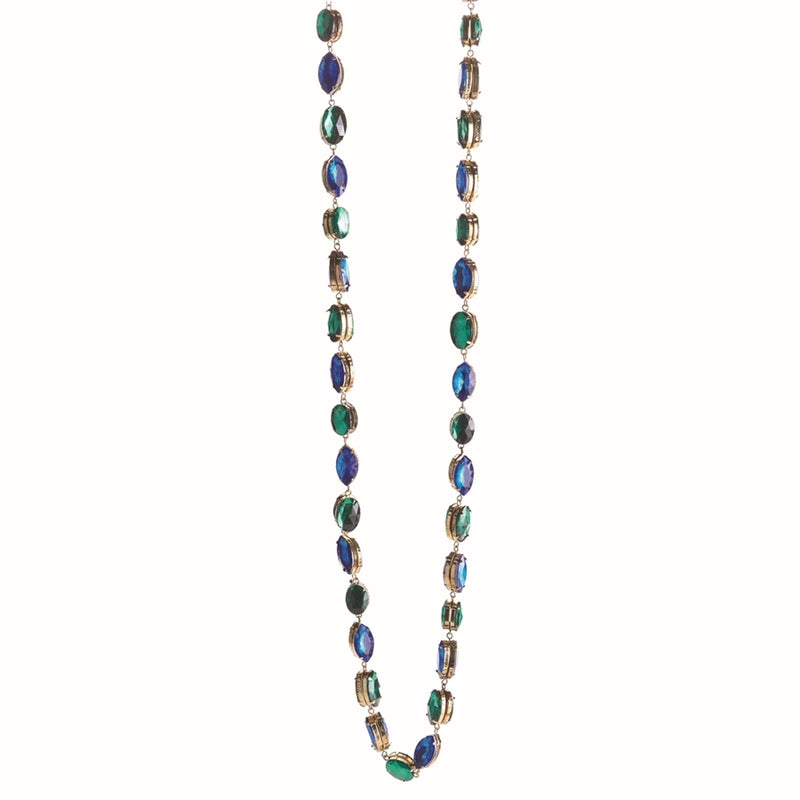 Napa Home Garden,  JEWEL GARLAND 72" BLUE/GREEN,z5194bgr