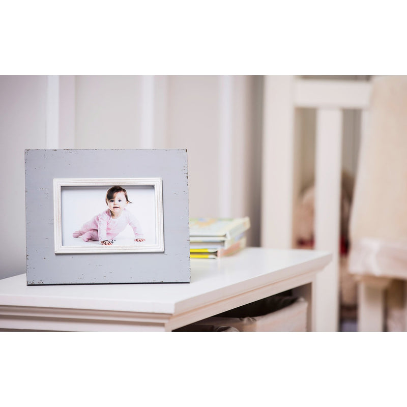 Solid Grey Wooden 4x6 Photo Frame,z7bf004