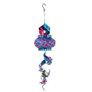Hanging Solar Swirl Spinner, Purple/Blue