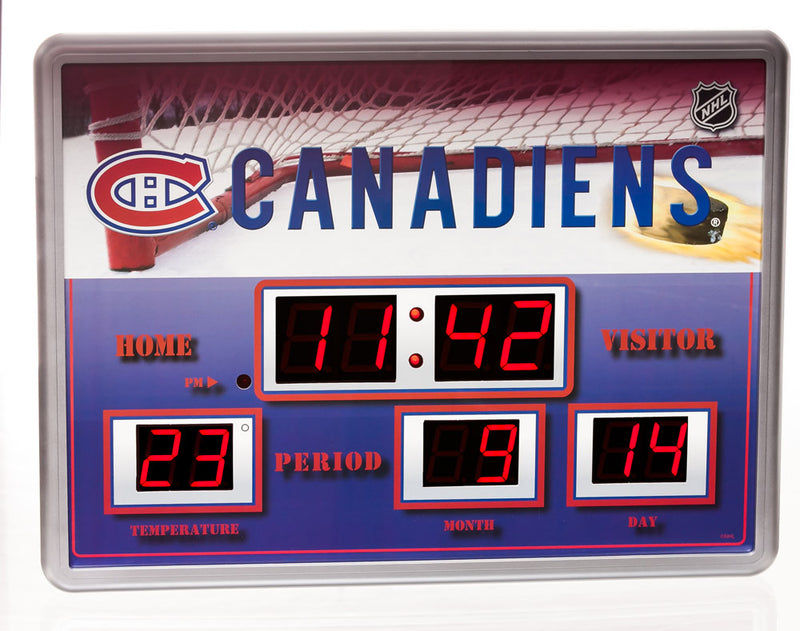 Scoreboard Clock, Montreal Canadiens,01274364