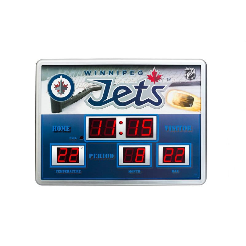 Scoreboard Clock, Winnipeg Jets,01274379