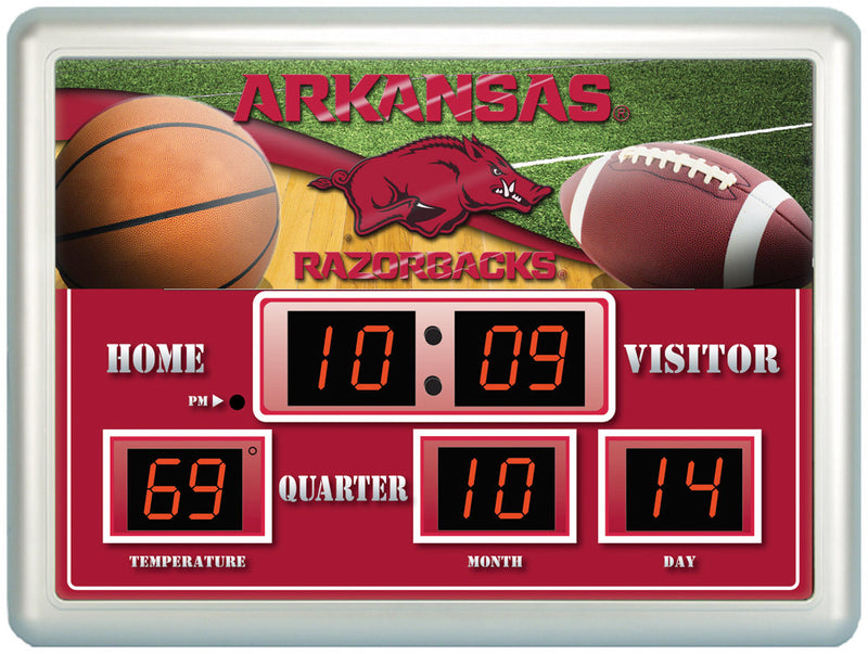 14"x19" ScoreBoard/Clock/Therm (NG) -Arkansas,0127632b