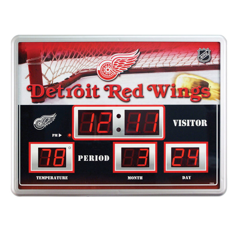 14"x19" ScoreBoard/Clock/Therm (NG)- Detroit Redwings,0127907