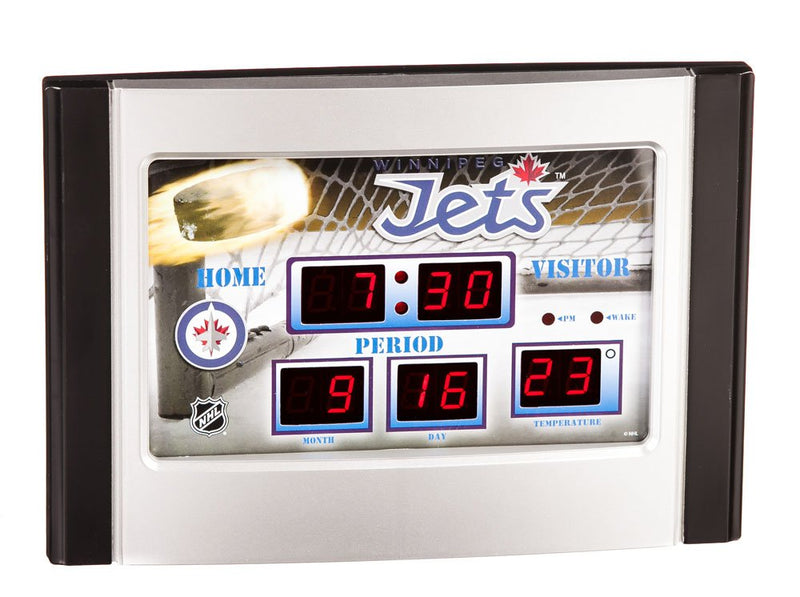 Scoreboard Clock, Winnipeg Jets,01284379