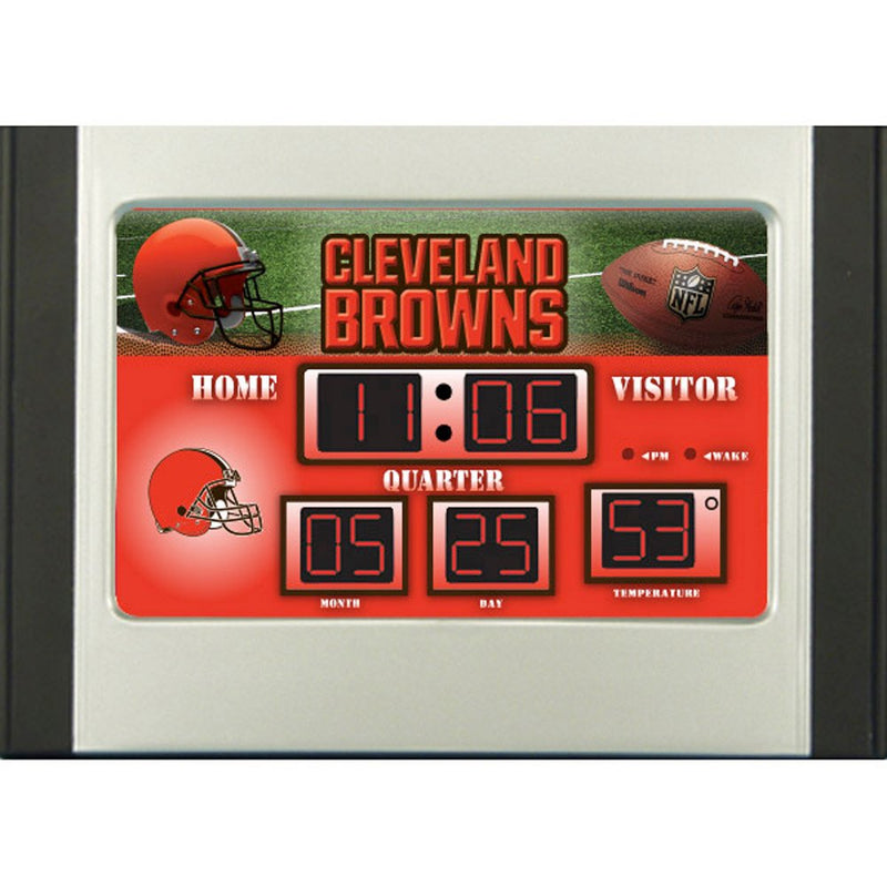 6.5"x9" Scoreboard Desk Clock (NG)- Cleveland Browns,0128803b