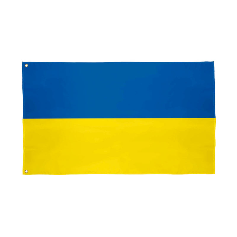 Evergreen Flag,Ukraine Support, Linen Estate Flag,36x0.2x52 Inches