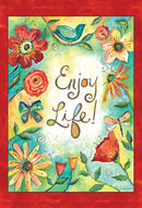 Field of Flowers Suede House Flag,131265an