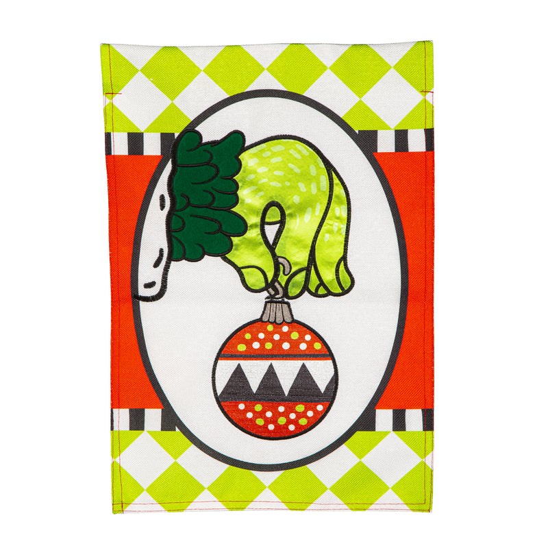 Christmas Monster Ornament Burlap House Flag,13b12505