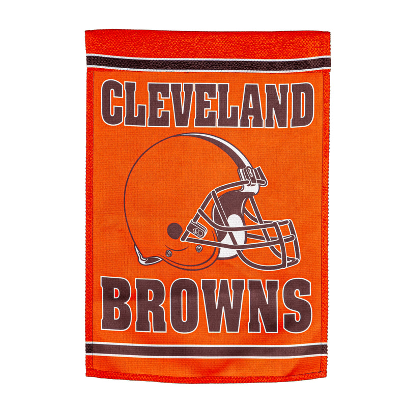 Embossed Suede Flag, House Size, Cleveland Browns,13es3807