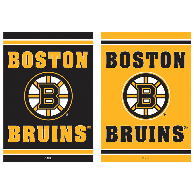 Embossed Suede Flag, House Size, Boston Bruins,13es4351