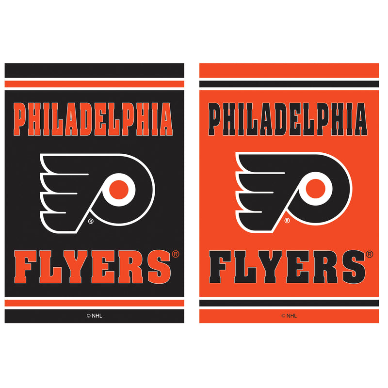 Embossed Suede Flag, House Size, Philadelphia Flyers,13es4370