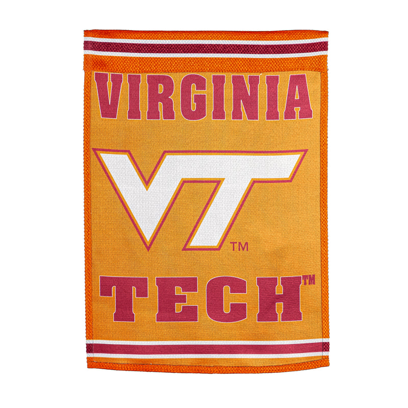 Embossed Suede Flag, House Size, Virginia Tech,13es903