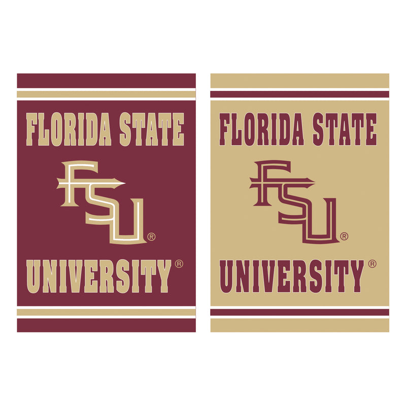 Embossed Suede Flag, House Size, Florida State University,13es918