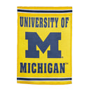 Embossed Suede Flag, House Size, University Of Michigan,13es920