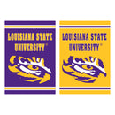 Embossed Suede Flag, House Size, Louisiana State University,13es921