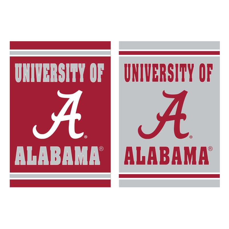 Embossed Suede Flag, House Size, University of Alabama,13es924