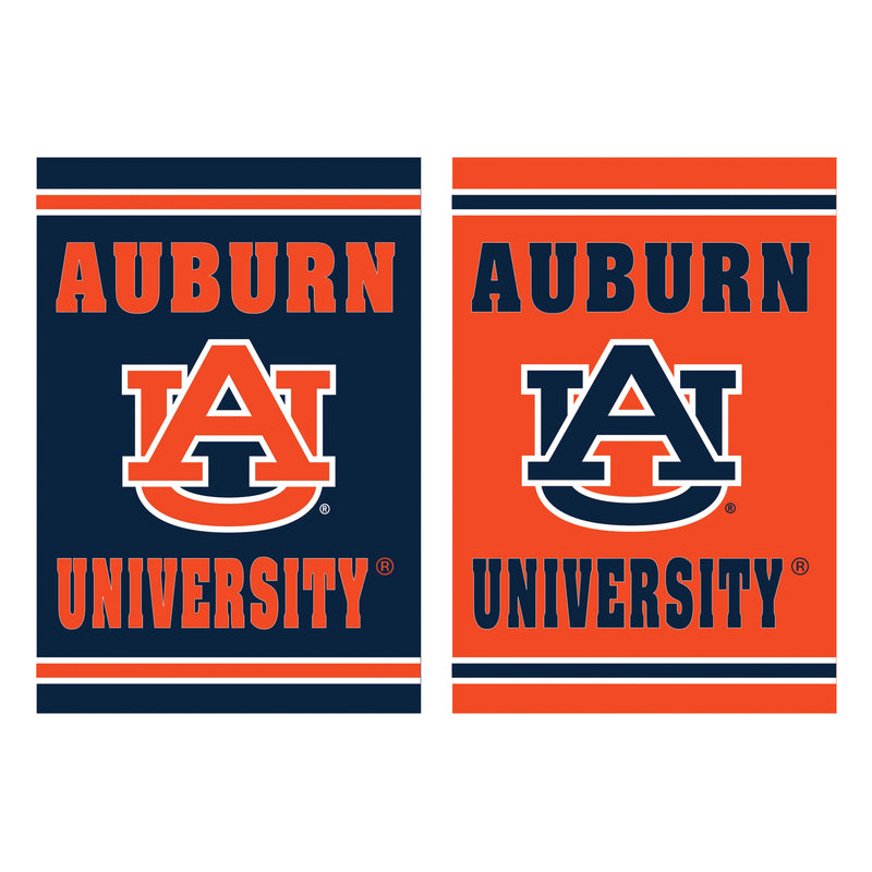 Embossed Suede Flag, House Size, Auburn University,13es928