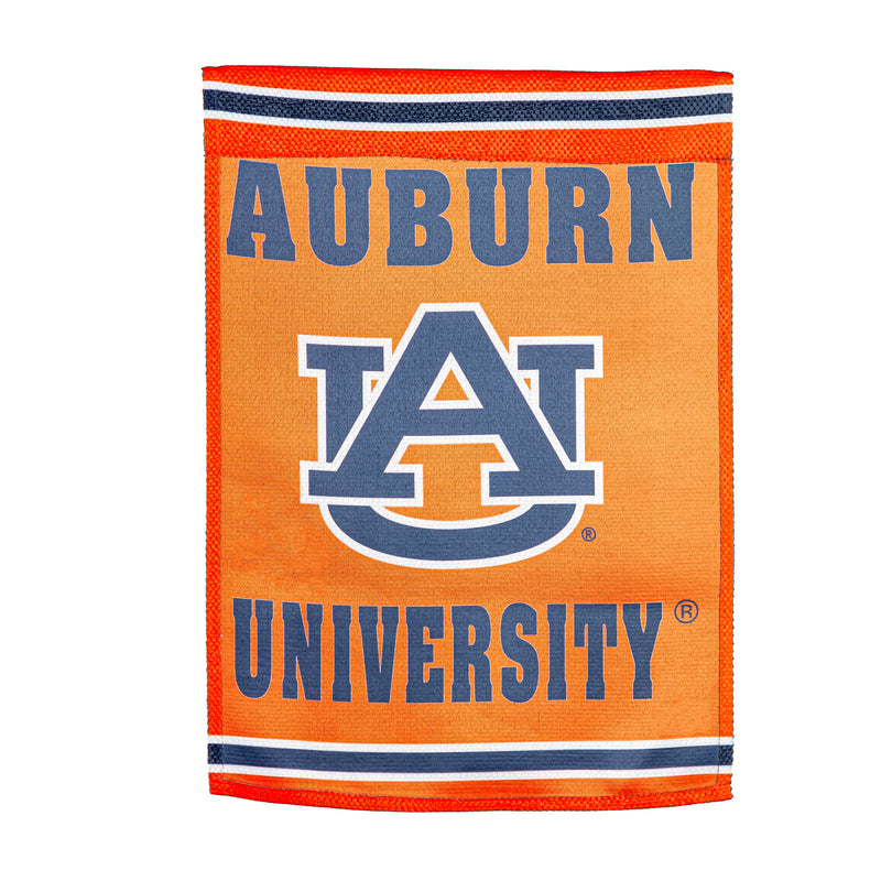 Embossed Suede Flag, House Size, Auburn University,13es928