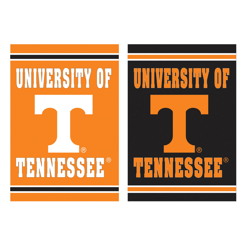 Embossed Suede Flag, House Size, University of Tennessee,13es955