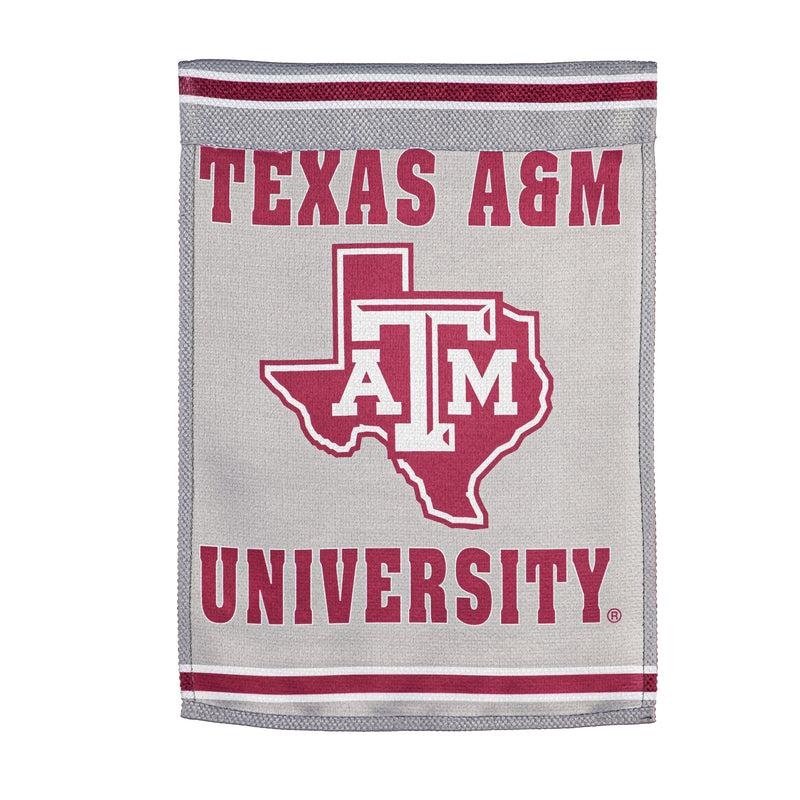 Embossed Suede Flag, House Size, Texas A&M,13es969