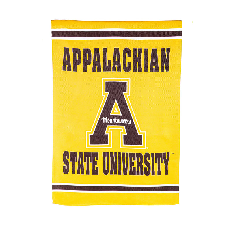 Embossed Suede Flag, House Size, Appalachian State,13es988