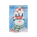 Christmas Snowman Lustre House Flag,13lu11126