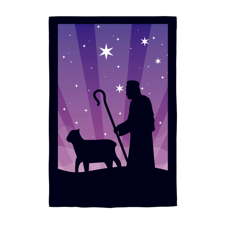 Nativity Lustre Reversible House Flag,13lu11313fb