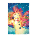 Lantern Snowman Lustre House Flag,13lu12281